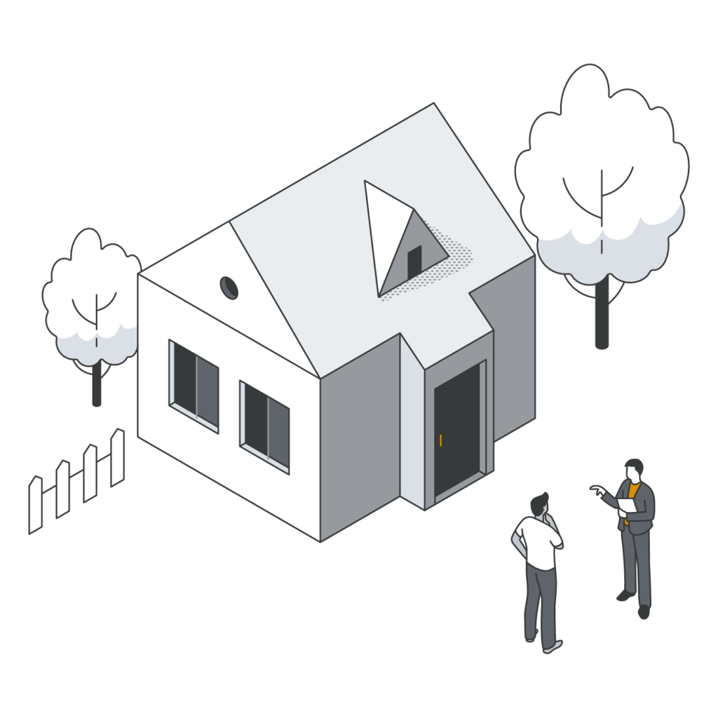 Un propriétaire cherche une agence immobilière jurassienne pour demander une estimation de la valeur de sa maison